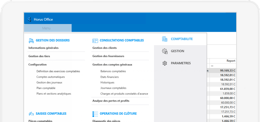 Logiciel Horus Software