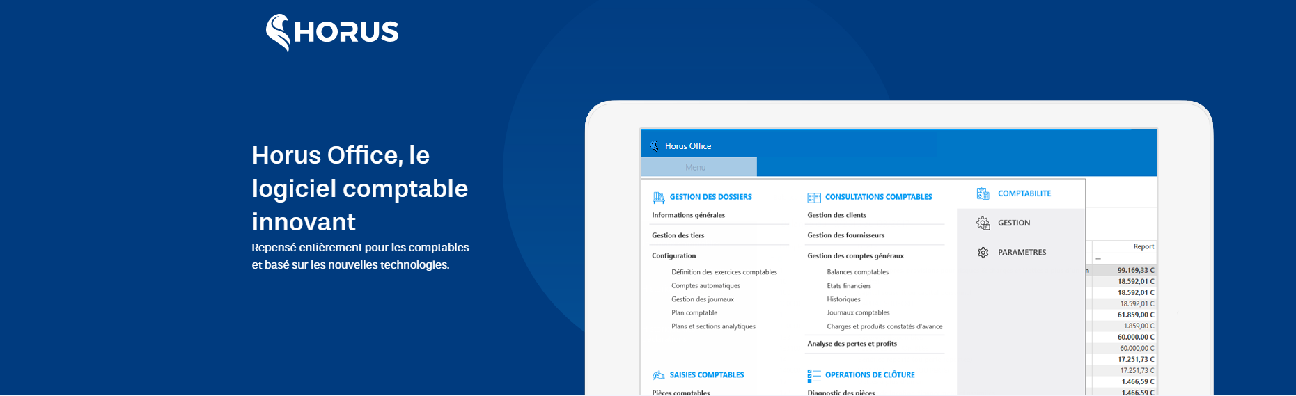 Logiciel Horus Software